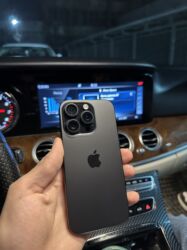 айпад мини 2: IPhone 16 Pro, Колдонулган, 256 ГБ, Black Titanium, Заряддоочу түзүлүш, Кабель, Куту, 100 %