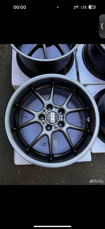 диски для машины: Дисктер R 18 BBS, Комплект, тешиктери - 5, Колдонулган