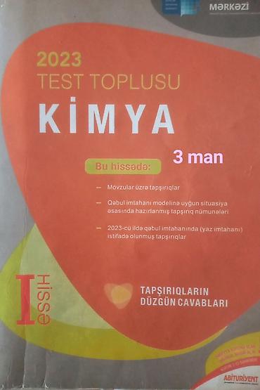 Testlər: Məhsul: 2023 “Test Toplusu” – Fizika və Kimya (I hissə) — 2