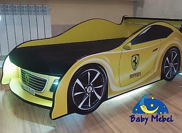 Детские односпальные кровати: Детская односпальная кровать, Новый, Для девочки, Для мальчика, С матрасом, ДСП, Бесплатная доставка — 6