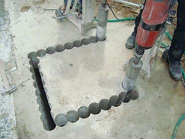 islenmis plastik qapi pencere: Beton kəsimi və deşmə xidməti - Hilti avadanlığı ilə armaturlu beton — 2