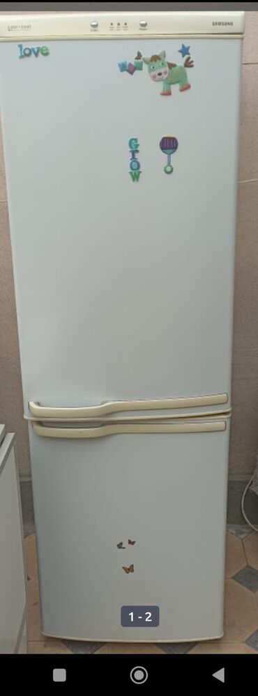 холодильник для бара: Муздаткыч Samsung, Колдонулган, Эки камералуу, No frost, 60 * 160 *