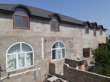 Kirayə evlər: Geniş iki mərtəbəli fərdi yaşayış evi - Ümumi layihə: böyük həyətyanı
