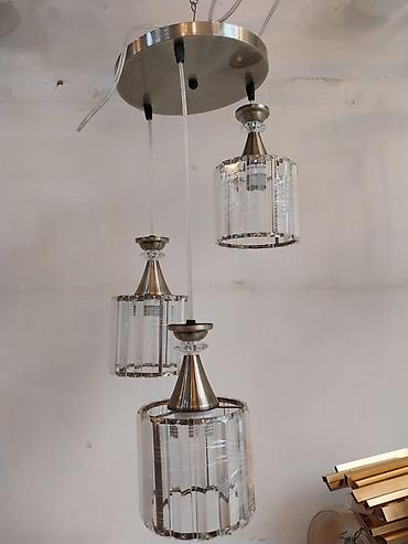 Çilçıraqlar: Çılçıraq, 3 lampa, Metal — 3