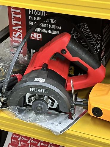 Кесүүчү шаймандар: Камнерез Felisatti FT6501 (Marble Cutter) Описание: - Мощность: 1350 — 1