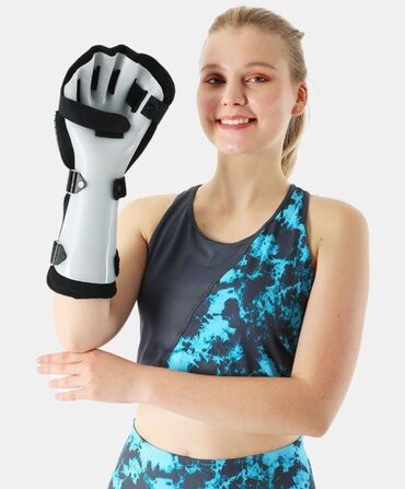 Ортезы: Шины на кисти руки, шина на запястье. Шина для большого пальца руки — 7