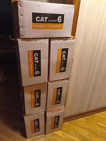 cat 5 kabel: Cat 6 lan kabel, say var — 1