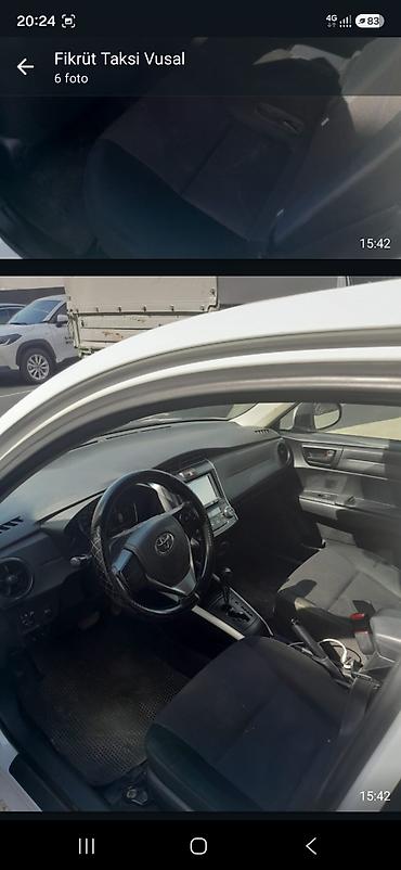 ag 07 sekilleri: Toyota Corolla Fielder Hybrid – universal kuzovlu, ağ rəng. - Yanacaq — 6