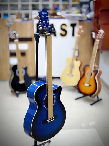 Другие принадлежности: Akustik gitara "Tayste T-401 Blue🔵" Keyfiyyətli professional Akustik