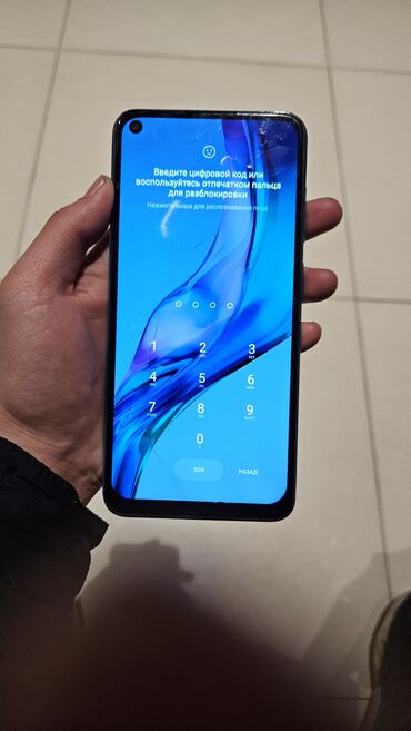 Redmi: Redmi, Redmi Note 9, Б/у, 128 ГБ, цвет - Голубой, 2 SIM