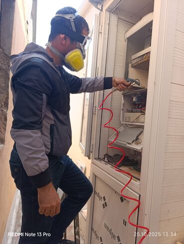 Kombi təmiri: Kombi radiatorlar (radiatorlar sökülmədən) radiatorların xətlərin — 10