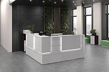 Ресепшн стойка на заказ Современная и стильная стойка ресепшн для at lalafo.kg Ресепшн стойка на заказ Современная и стильная стойка ресепшн для