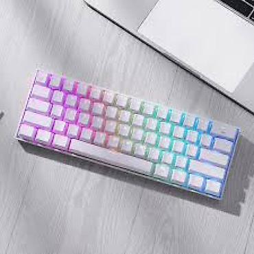 komputer manitoru: Redragon Draconic PRO K530W-RGB-PRO 60% Simsiz Mexaniki RGB Klaviatura — 1