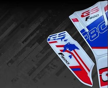 peda quad 200cc: BMW GS F800 Tank pad Bočni štitnici rezervoara - 2636 📌 Opis: BMW — 2