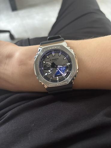 dini saat: İşlənmiş, Qol saatı, G-Shock, rəng - Gümüşü — 3