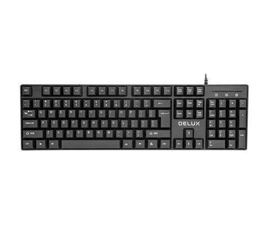 Другие комплектующие: Клавиатура Delux K6005U wired keyboard black USB