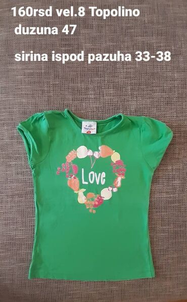 Paketi dečije odeće: Paket: Majice, Pantalone, Za devojčice, uzrast: 8-9 godina — 2