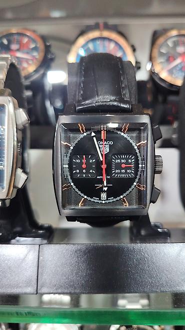 Aksesuarlar: TAG Heuer Monaco avtomatik qol saatı - Korpus: kvadrat formalı — 7