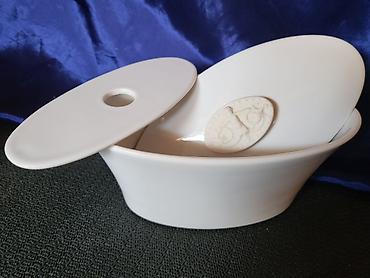 retro luster: Revol luksuzni porcelanski pekac Francuska. Sve o pekacu na 2 slici — 5