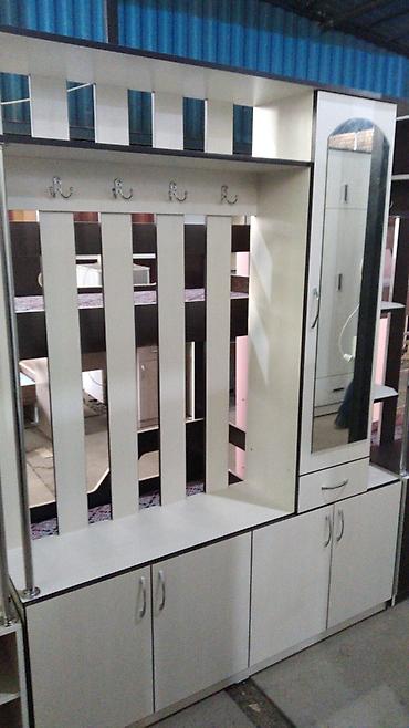 silver kitchen: Гарнитур для прихожей, Новый, Шкаф, ДСП, Бесплатная доставка, цвет - Серый — 3