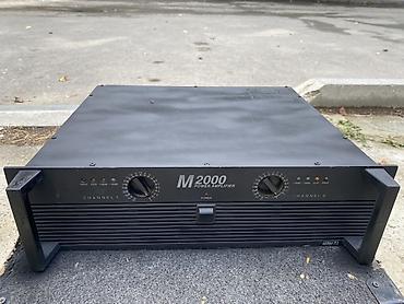 soyuduc: Inter-M M2000 peşəkar iki kanallı güc gücləndiricisi - Model: Inter-M — 1