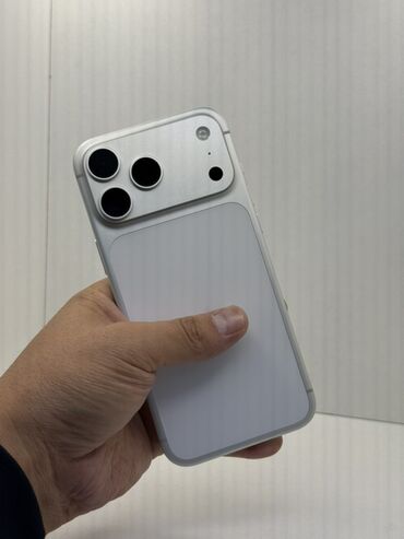 бу телефоны в бишкеке редми: IPhone 17 Pro Max, Б/у, 256 ГБ, Серебристый, 100 %