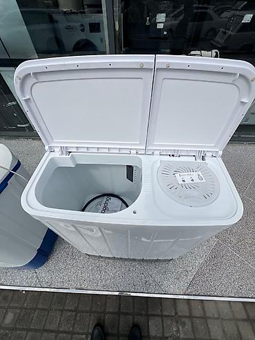 elektroniks: Paltaryuyan maşın Daewoo, 8 kq, Yeni, Yarımavtomat, Qurutmasız, Kredit var, Ünvandan götürmə, Pulsuz çatdırılma, Rayonlara çatdırılma — 3
