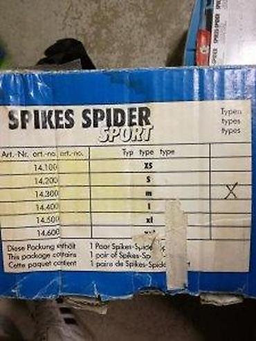 Ostalo: Spikes-Spider SPORT – sneg lanci/grebeni za točkove Opis: - — 14
