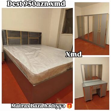 msb qapilar: İkinəfərlik çarpayı, Dolab