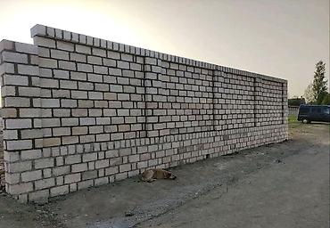 ev sekilleri cekmek: Ancaq binalarda kərpic işi. (daimi iş olaraq) — 6