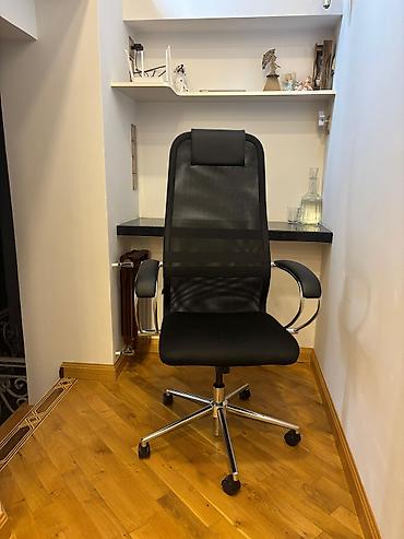 Ofis mebeli: Erqonomik ofis kreslosu firlanir 250manata alinib,150manata satilir — 1