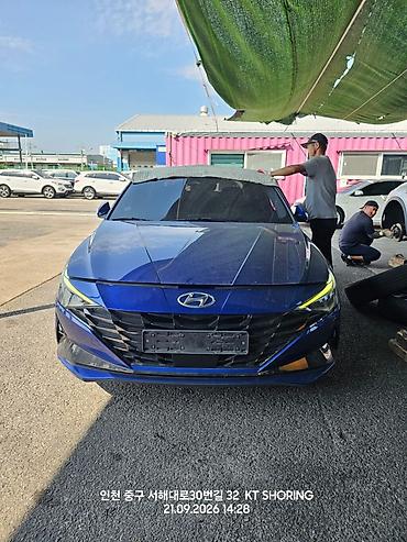 дататор: Hyundai Avante: 2022 г., 1.6 л, Гибрид, Седан — 1