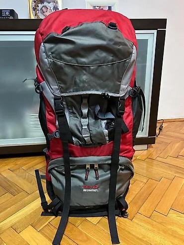 Sportske torbe i rančevi: Planinarski ranac Deuter Aircontact (AS 40) – crveno‑siva kombinacija — 2