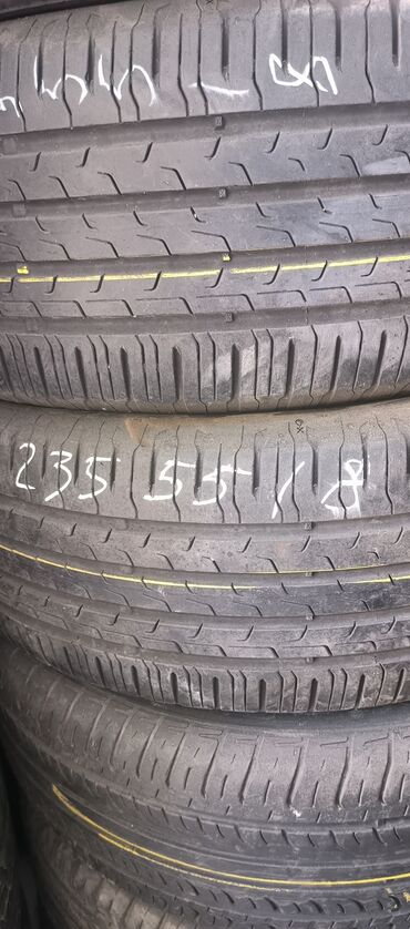 шины 235 65 18: Шины 235 / 55 / R 18, Лето, Б/у, Легковые, Германия, Continental
