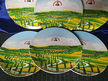 Kuhinjski setovi: Tanjiri 1 novi Birra Moretti porcelanski. Novi tanjiri,slika 7 sa — 4