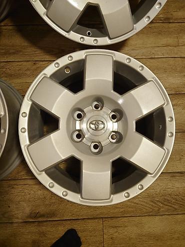 одиссей молдинг: Литые Диски R 17 Toyota, Комплект, отверстий - 6, Б/у — 4