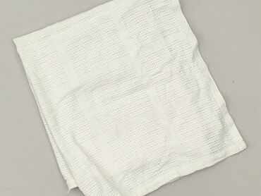 PL - Plaid 90 x 70, color - White, condition - Very good