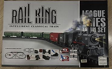 жд тупик: Железнодорожный набор Rail King – Intelligent Classical Train (League — 2