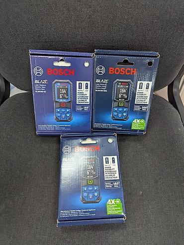 Рулеткалар жана алысты өлчөгүчтөр: Лазерный дальномер BOSCH BLAZE GLM165-22/GLM165-25G - Диапазон — 1
