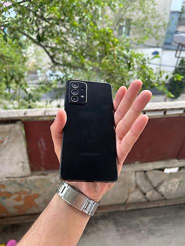 samsung a22 5g: Samsung Galaxy A52, 128 GB, rəng - Qara, İki sim kartlı — 1