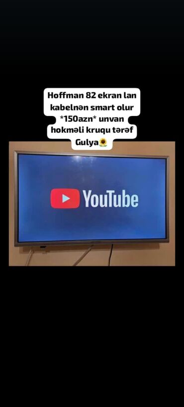 Televizorlar: İşlənmiş Televizor Zimmer 82" Ünvandan götürmə