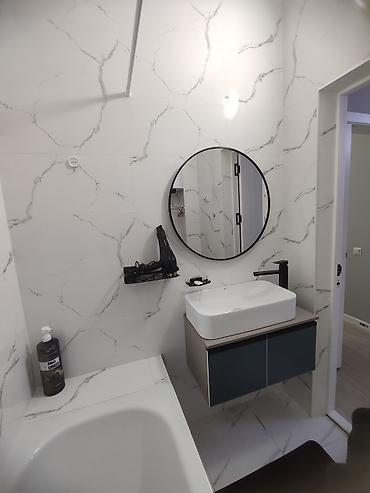 Посуточная аренда квартир: 1 комната, Душевая кабина, Постельное белье, Кондиционер — 6