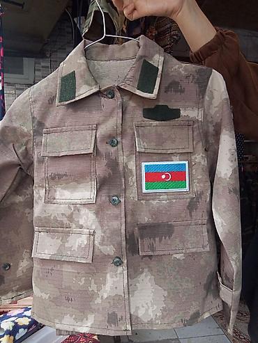 Jaketlər: Uşaq üçün kamuflyaj hərbi köynək/jaket - Modellər: piksel kamuflyaj — 1