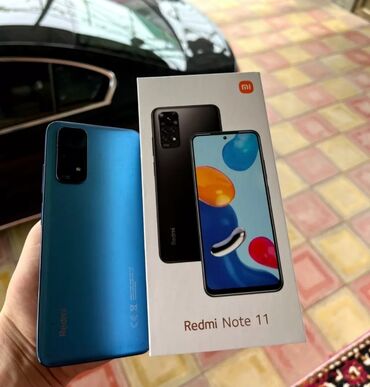xiaomi redmi note 8 kabrolari: Xiaomi Redmi Note 11, 64 ГБ, цвет - Синий, 
 Две SIM карты