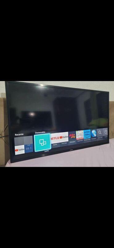 samsung 109 ekran tv: Samsung 109 ekran smart 15 gun istifade olunb qutusu var 550 azn