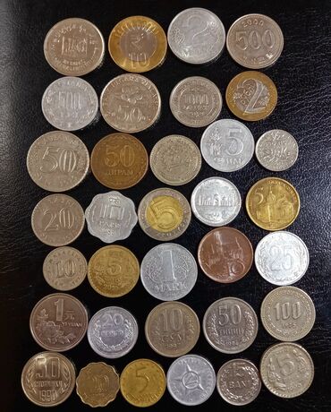 где можно продать марки: Müxtəlif ölkələr təkrar yoxdur 34 ədəddir biri 1-2 man arası hamısı 30