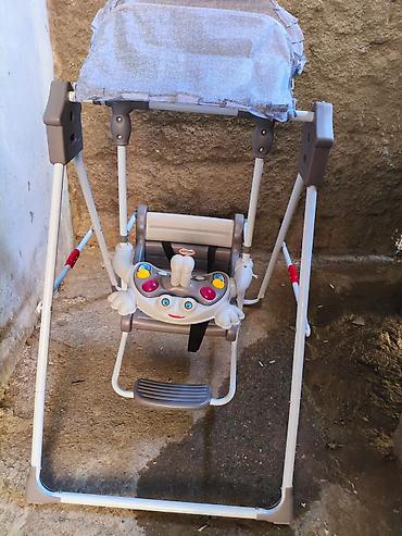 silah oyuncaq: Uşaq yelləncəyi – asma tip - Marka: Baby Game (etiket üzərində) - — 1