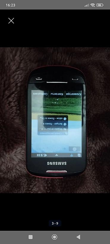 Samsung: Samsung S3850 Corby II, Б/у, < 2 ГБ, цвет - Черный, 1 SIM — 1