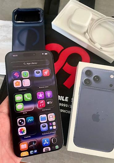 iphone telofon: IPhone 17 Pro, 256 GB, Mavi, Simsiz şarj — 4