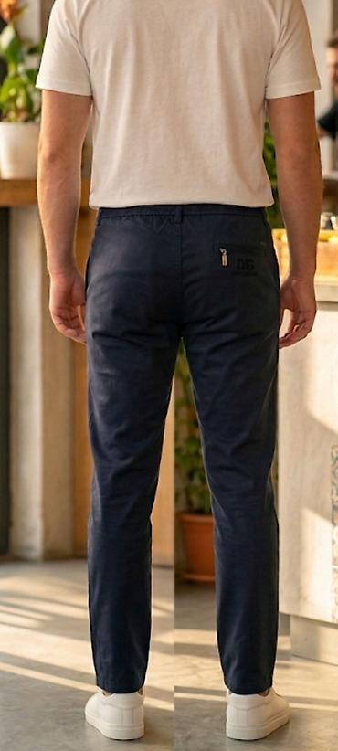 combat şalvar: Yarım klassik Şalvar, Dolce & Gabbana, L, rəng - Göy — 2